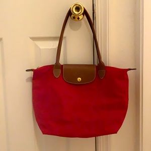 Longchamp Purse / Red “Le Pliage”
